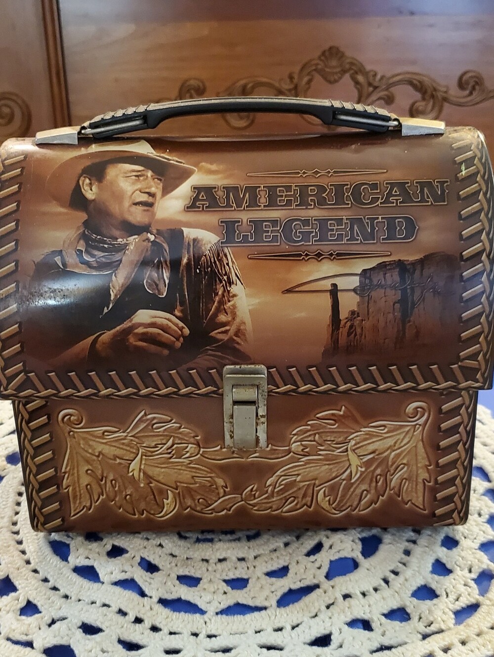 John Wayne American Legend Metal Lunch Box